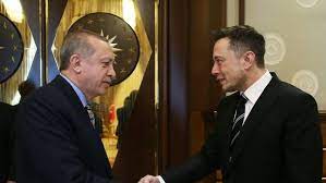 Cumhurbaşkanı Erdoğan, Elon Musk  Görüştü
