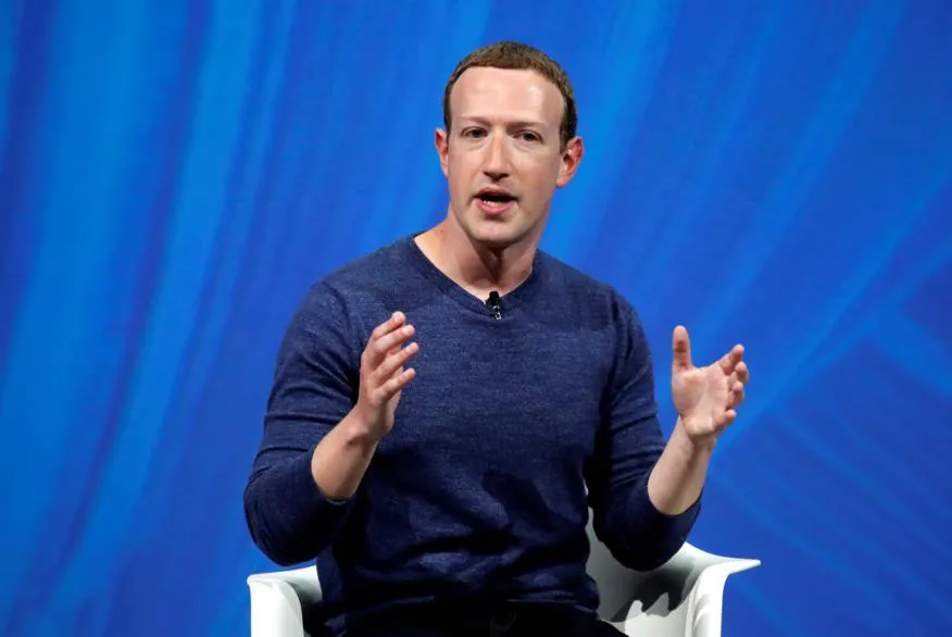 Mark Zuckerberg Ceo Facebook Conferencia Francia