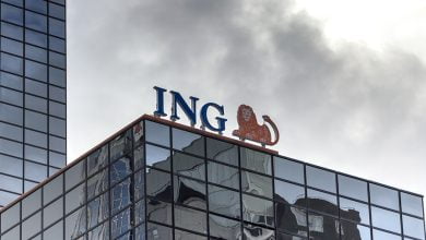 Ing Bank Building Rotterdam Netherlands Editorial Use Only News