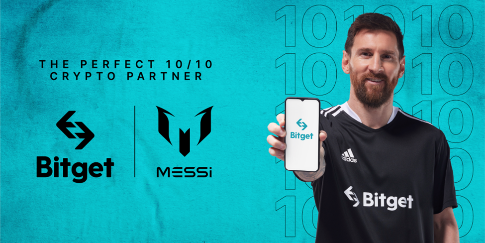 Bitget Partners Messi